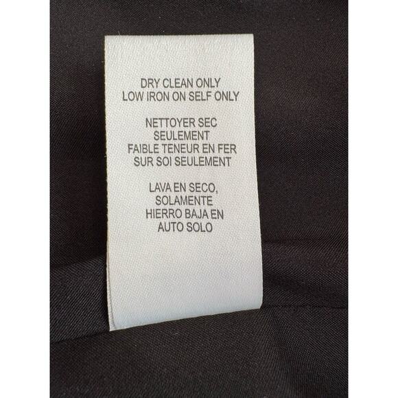 WORTH New York Wool Jacket Blazer Tweed Womens 12 Full Front Zipper Ribbed Cuffs - Picture 9 of 10